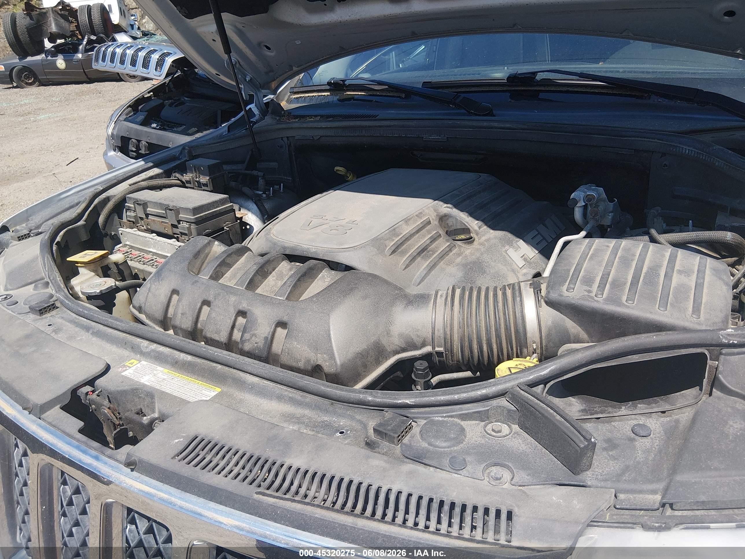2012 Jeep Grand Cherokee Overland Серый vin: 1C4RJFCT8CC326368