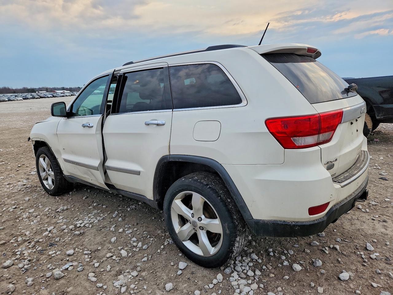 2012 Jeep Grand Cherokee Overland Белый vin: 1C4RJFCT8CC361041