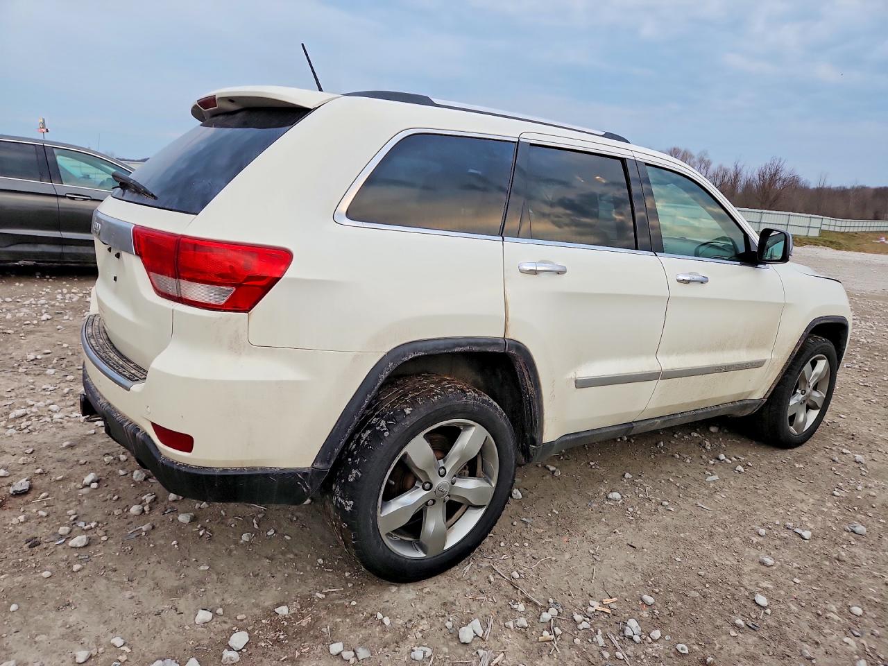 2012 Jeep Grand Cherokee Overland Белый vin: 1C4RJFCT8CC361041