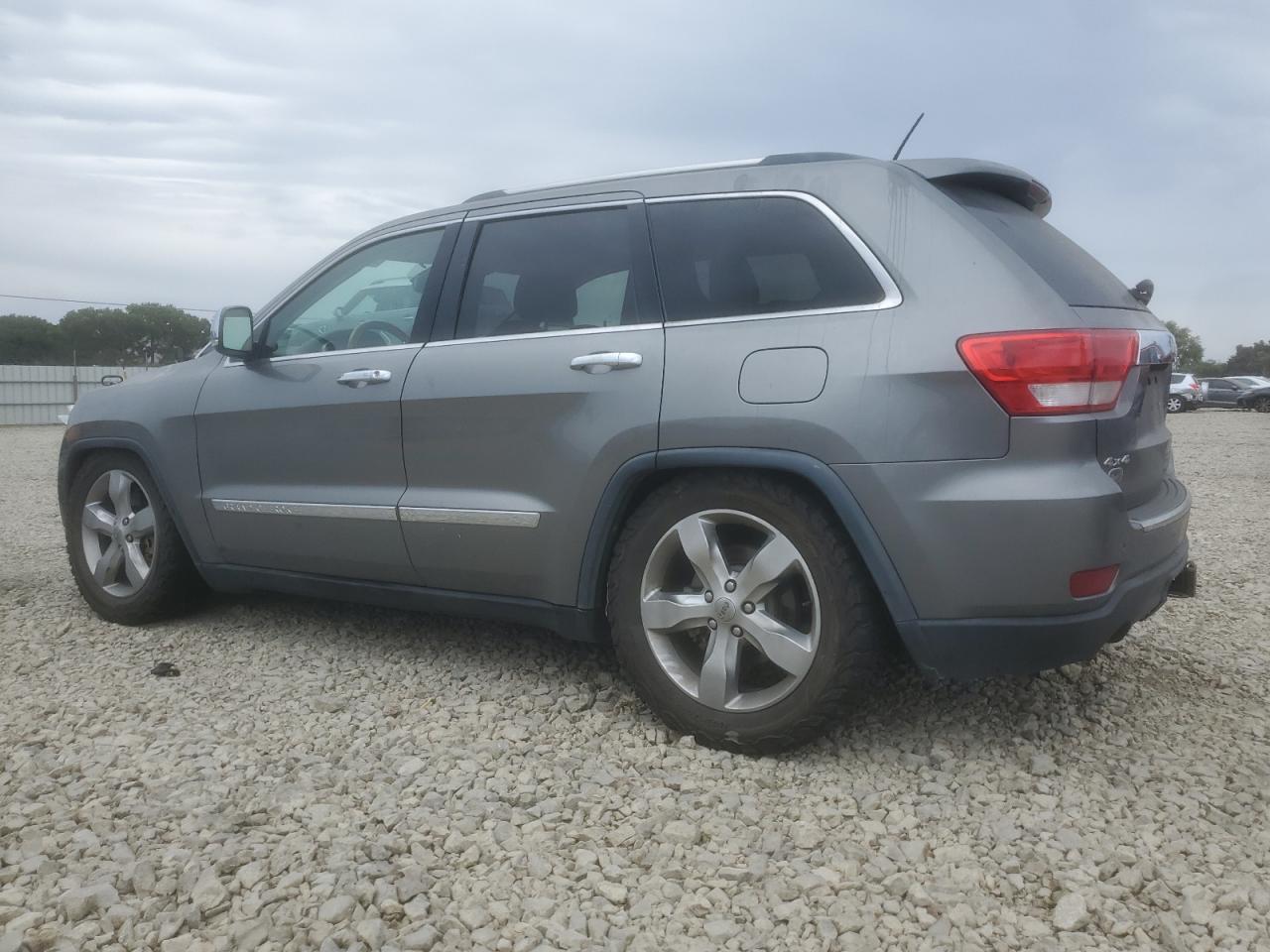 2013 Jeep Grand Cherokee Overland Серый vin: 1C4RJFCT8DC536177