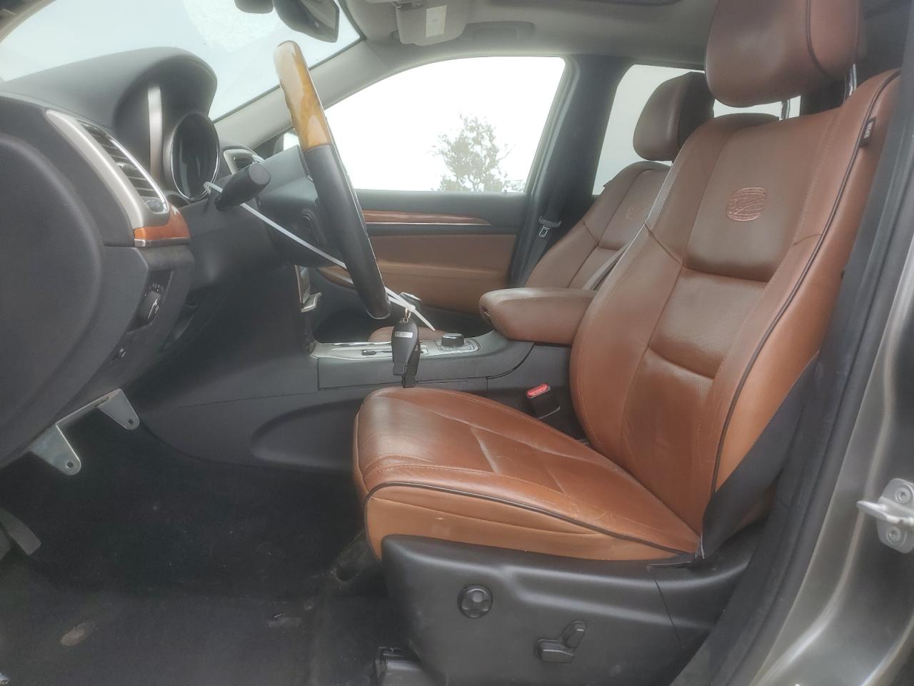 2013 Jeep Grand Cherokee Overland Серый vin: 1C4RJFCT8DC536177