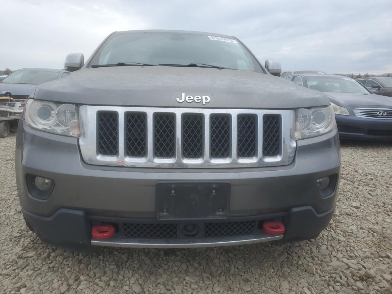 2013 Jeep Grand Cherokee Overland Серый vin: 1C4RJFCT8DC536177