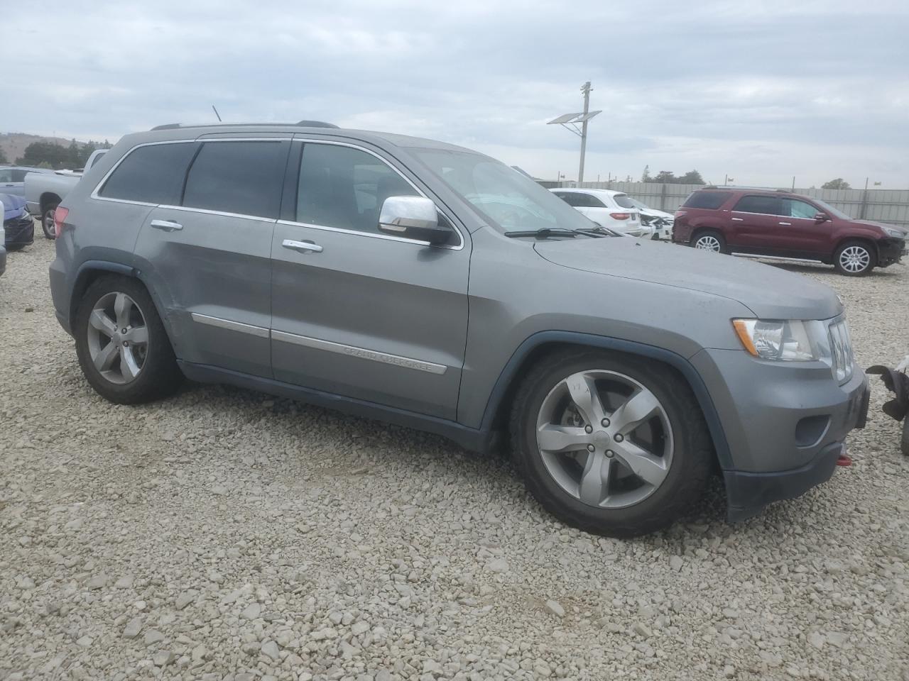 2013 Jeep Grand Cherokee Overland Серый vin: 1C4RJFCT8DC536177