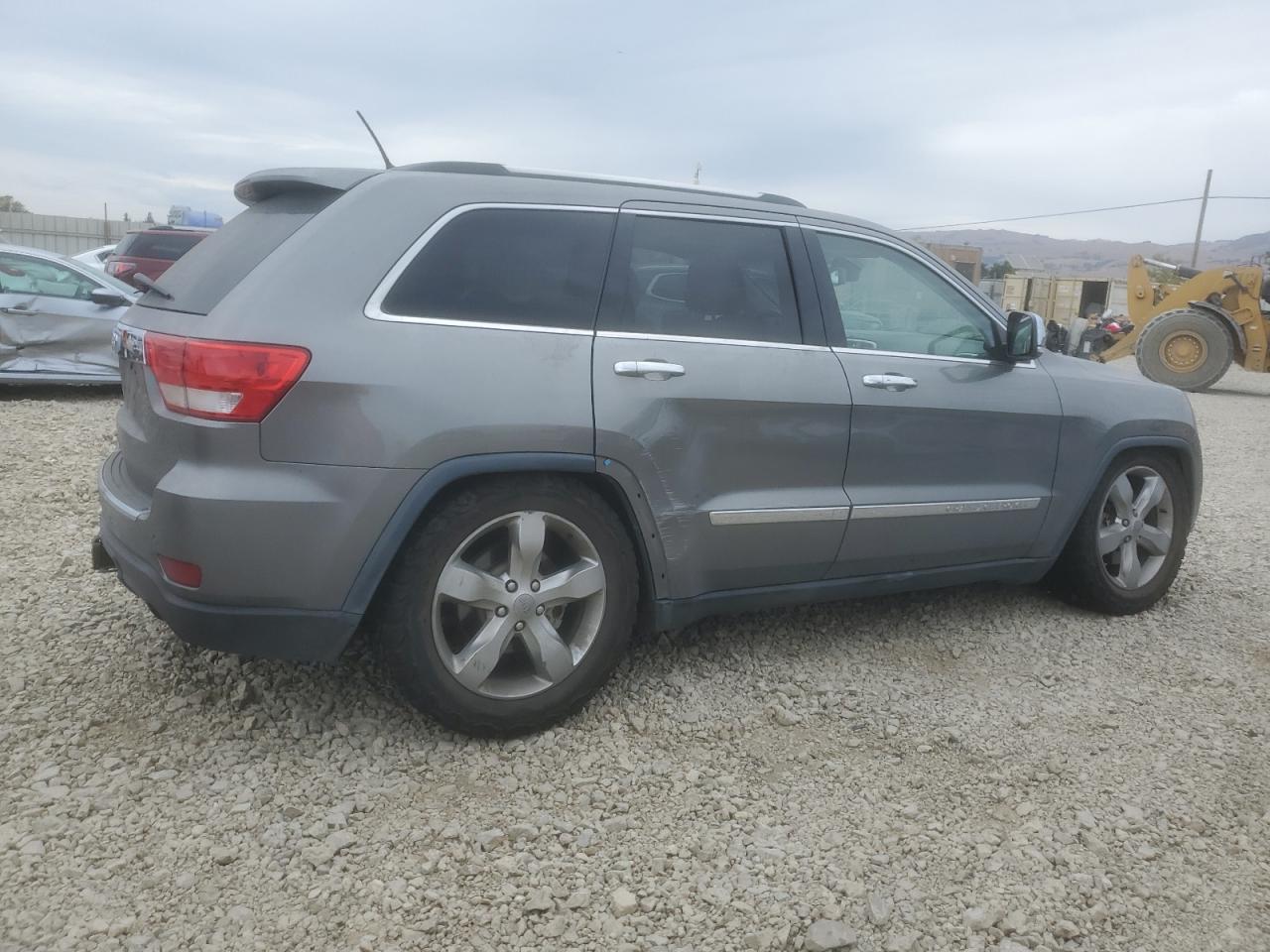 2013 Jeep Grand Cherokee Overland Серый vin: 1C4RJFCT8DC536177