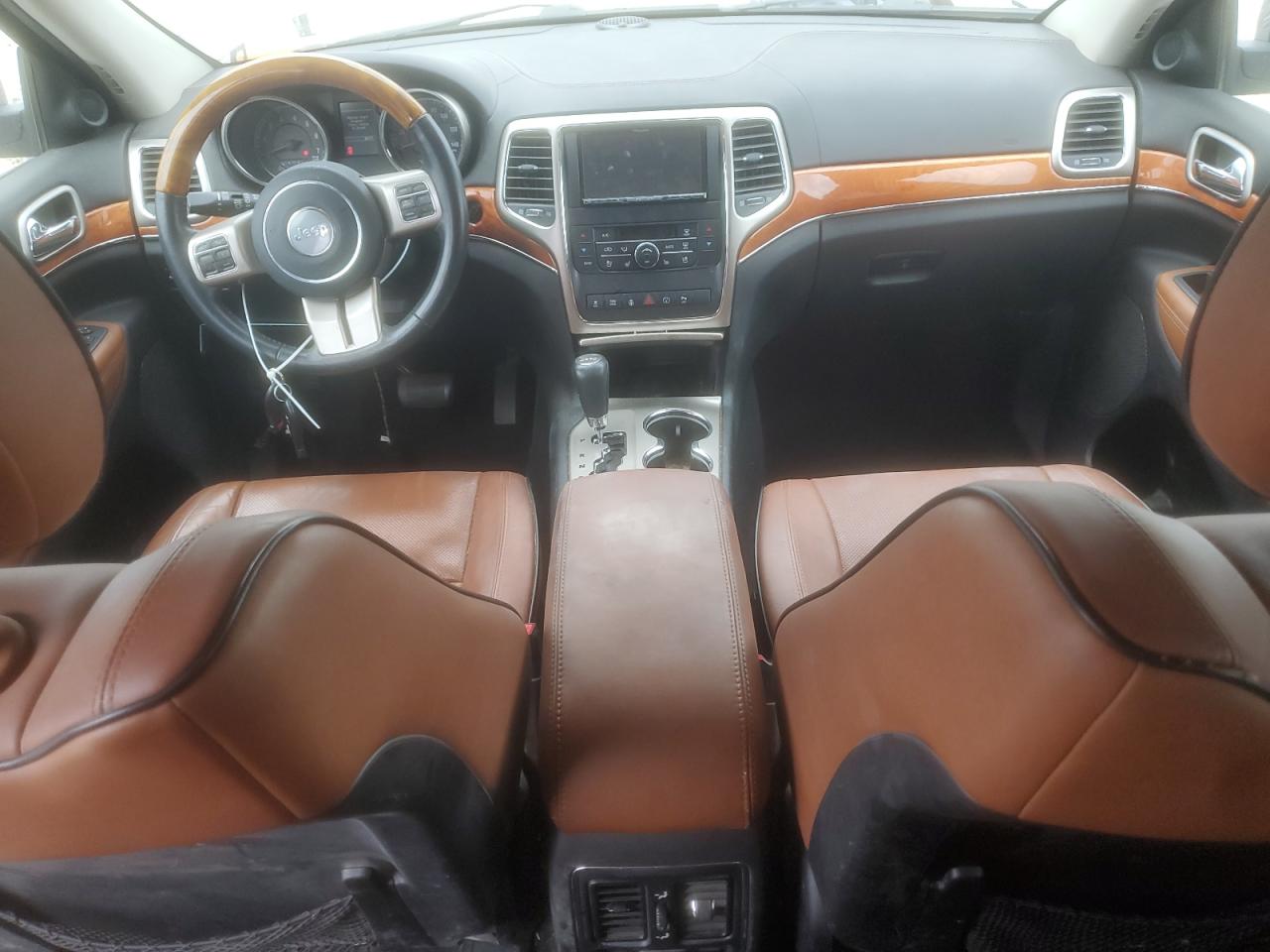 2013 Jeep Grand Cherokee Overland Серый vin: 1C4RJFCT8DC536177