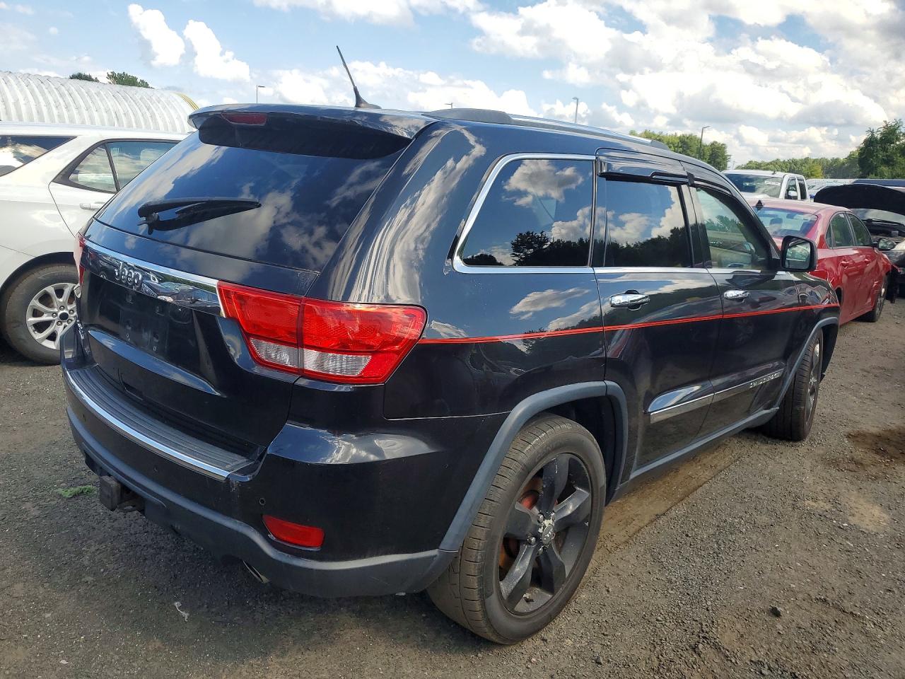 2013 Jeep Grand Cherokee Overland Черный vin: 1C4RJFCT8DC595035