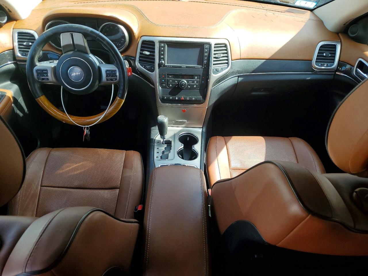 2013 Jeep Grand Cherokee Overland Черный vin: 1C4RJFCT8DC595035