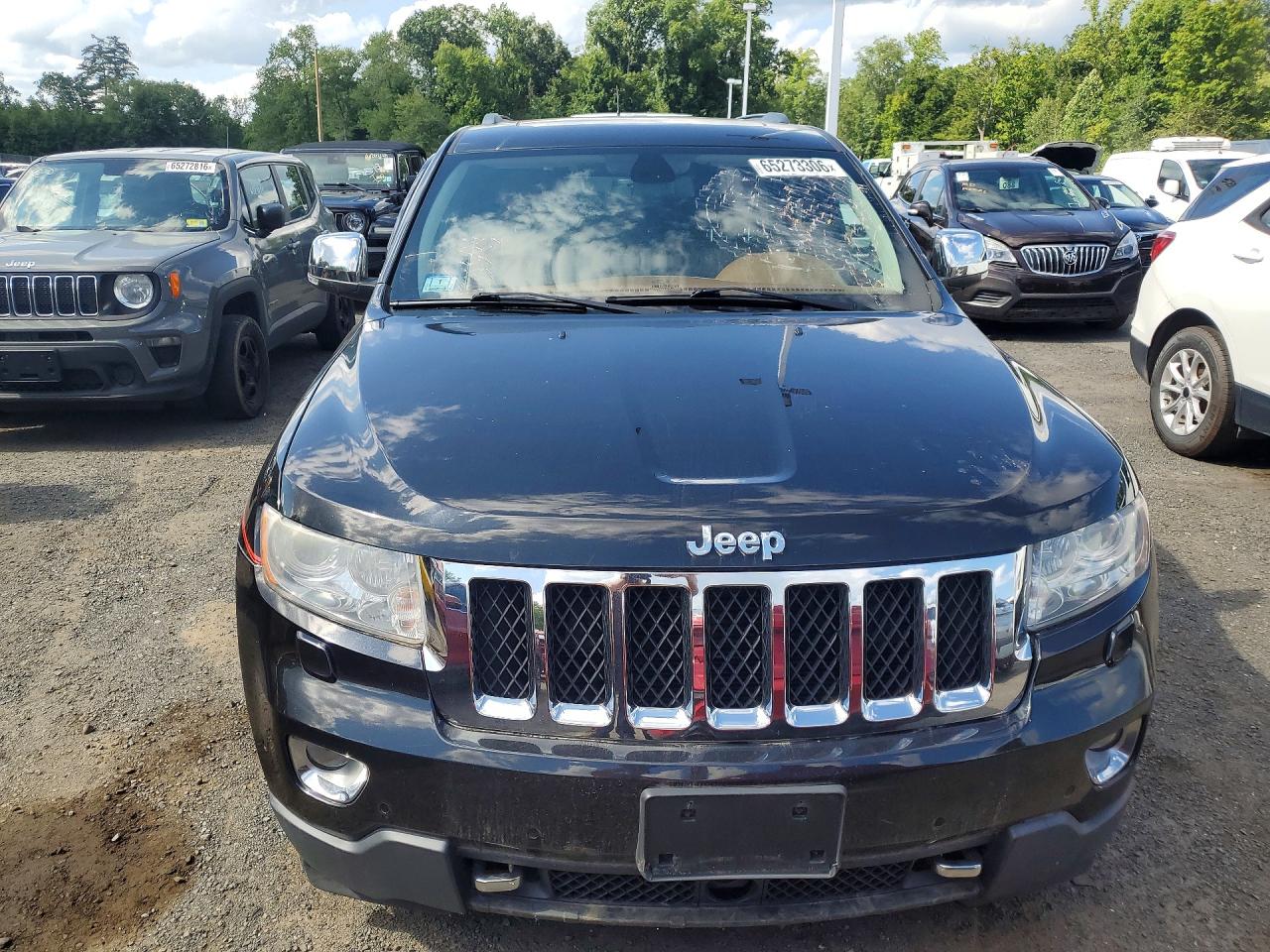 2013 Jeep Grand Cherokee Overland Черный vin: 1C4RJFCT8DC595035