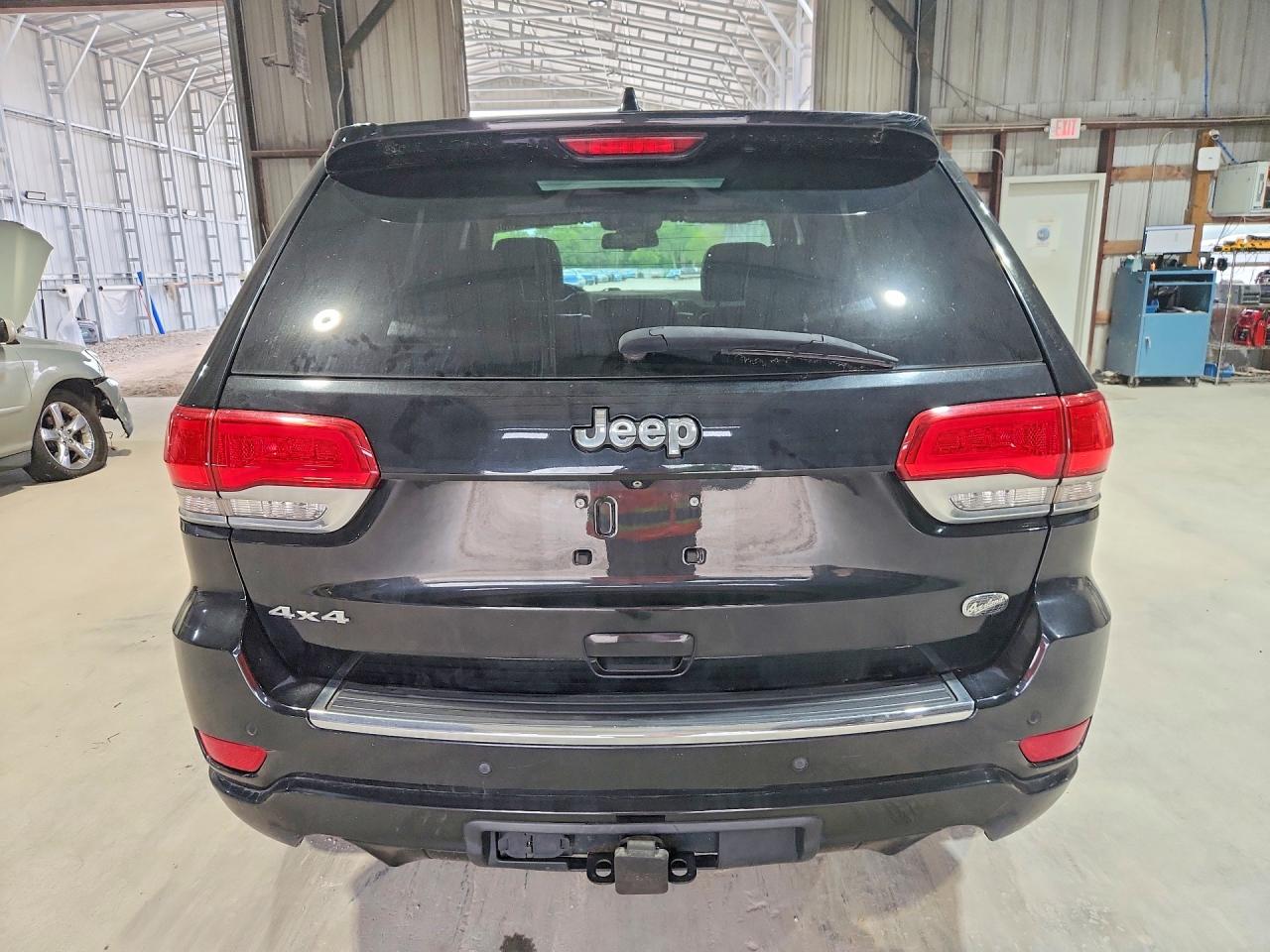 2014 Jeep Grand Cherokee Overland Black vin: 1C4RJFCT8EC105758