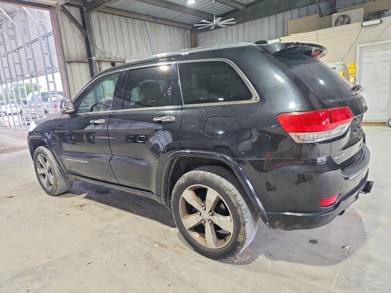 2014 Jeep Grand Cherokee Overland Black vin: 1C4RJFCT8EC105758