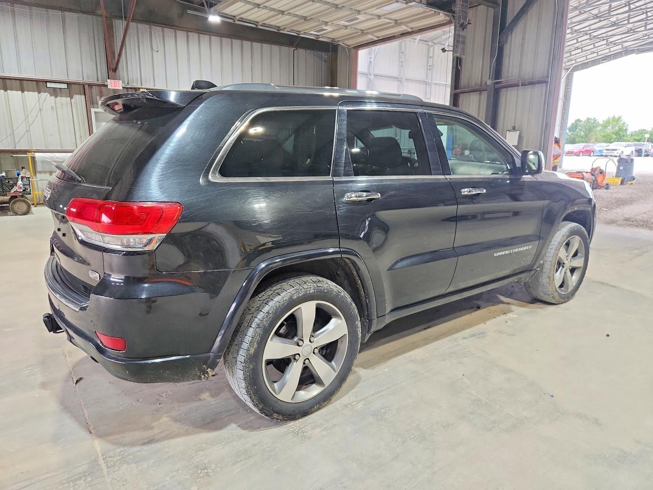 2014 Jeep Grand Cherokee Overland Black vin: 1C4RJFCT8EC105758