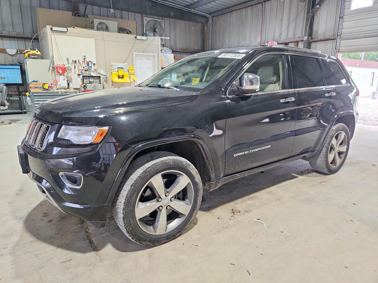 2014 Jeep Grand Cherokee Overland Черный vin: 1C4RJFCT8EC105758