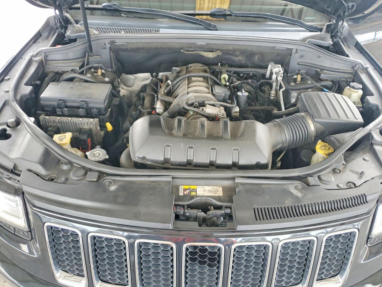 2014 Jeep Grand Cherokee Overland Черный vin: 1C4RJFCT8EC163398