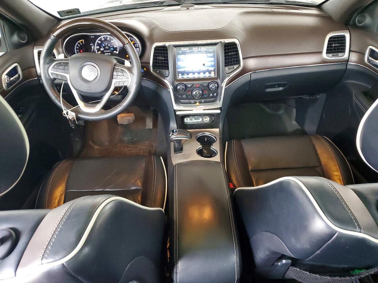 2014 Jeep Grand Cherokee Overland Черный vin: 1C4RJFCT8EC163398
