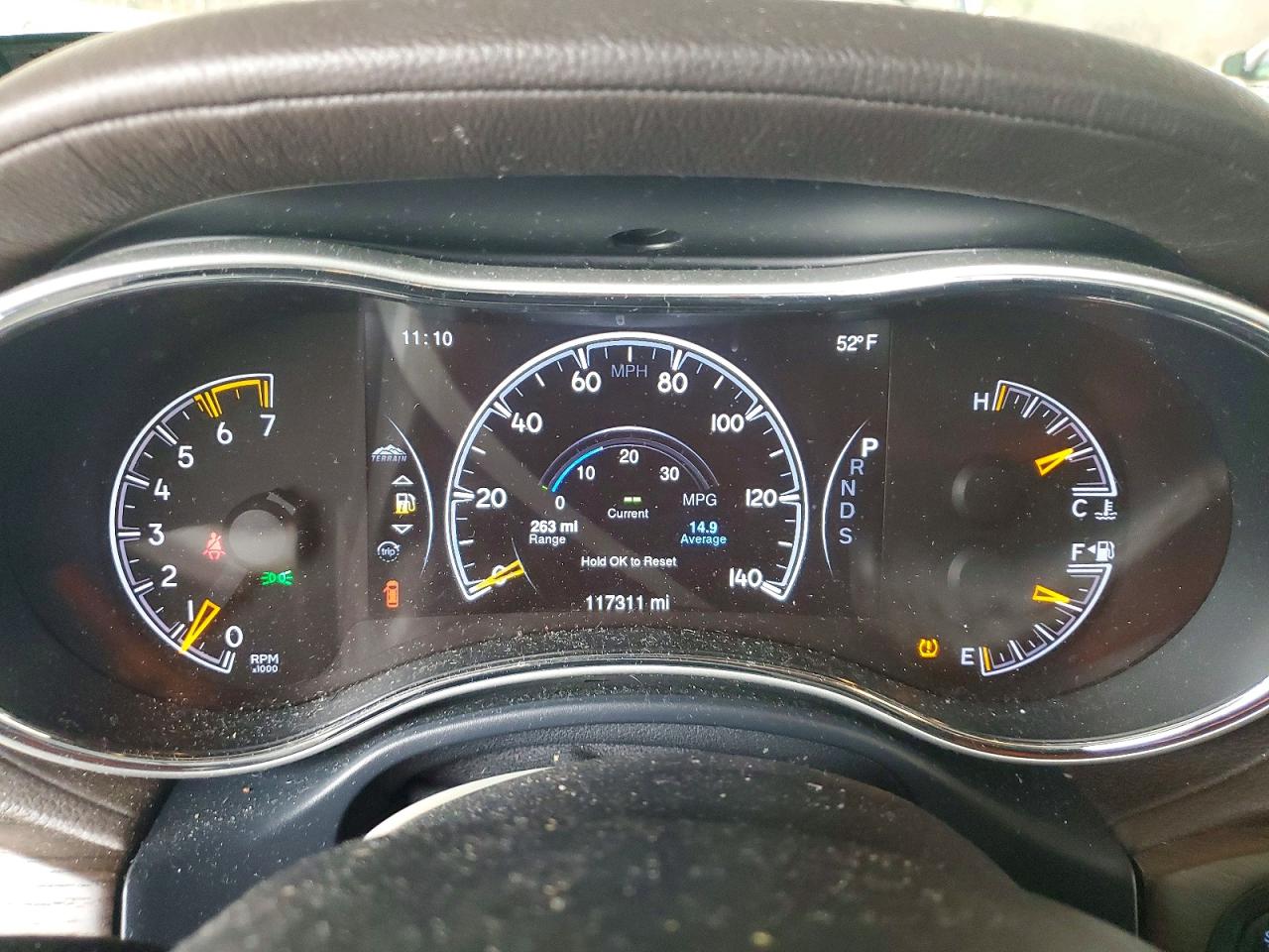 2014 Jeep Grand Cherokee Overland Черный vin: 1C4RJFCT8EC163398