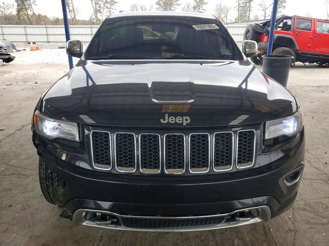 2014 Jeep Grand Cherokee Overland Черный vin: 1C4RJFCT8EC163398