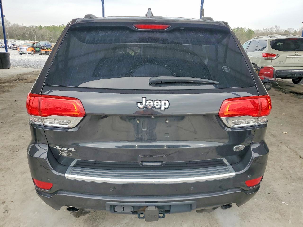 2014 Jeep Grand Cherokee Overland Черный vin: 1C4RJFCT8EC163398
