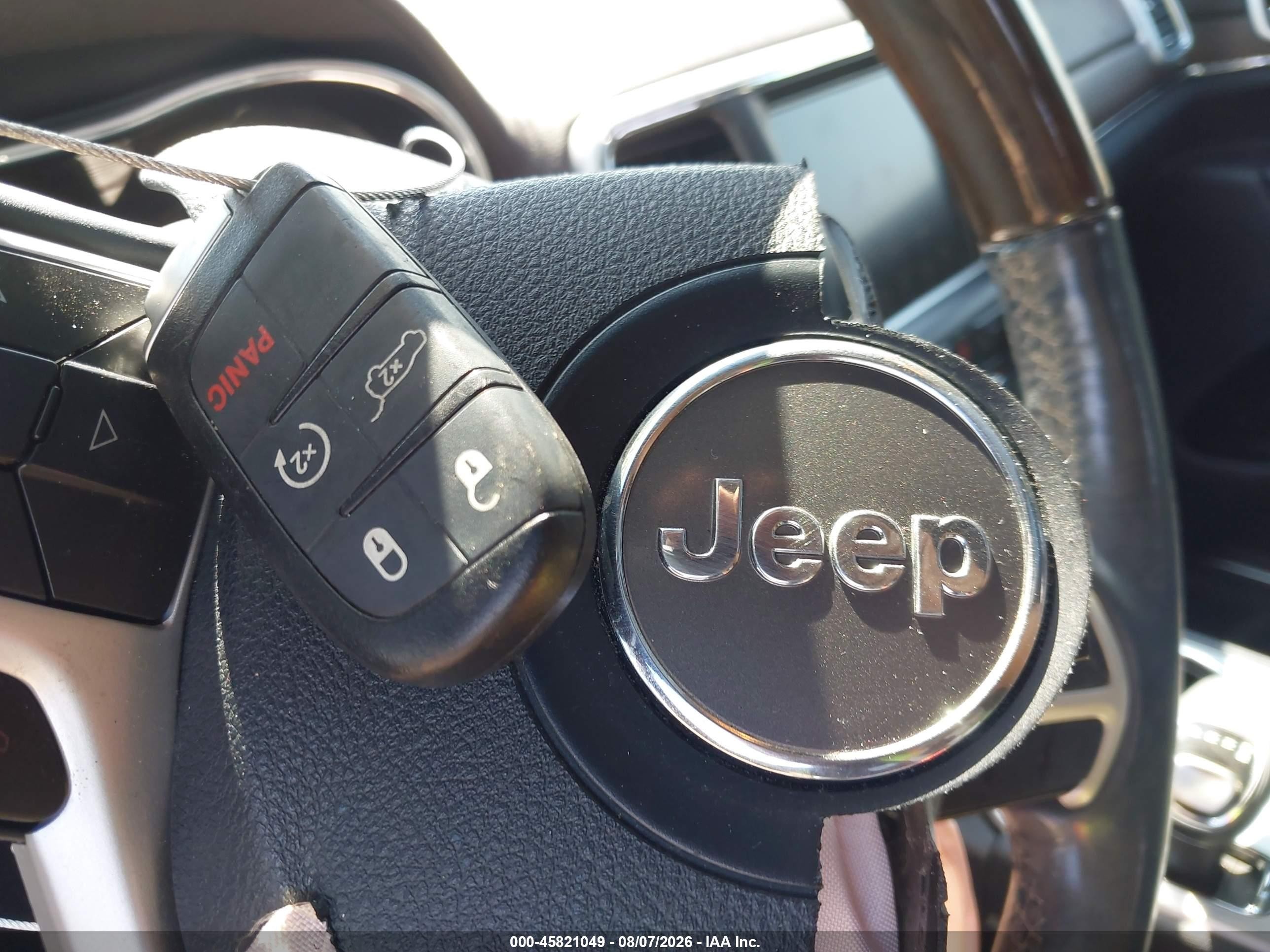 2014 Jeep Grand Cherokee Overland Dark Blue vin: 1C4RJFCT8EC275957