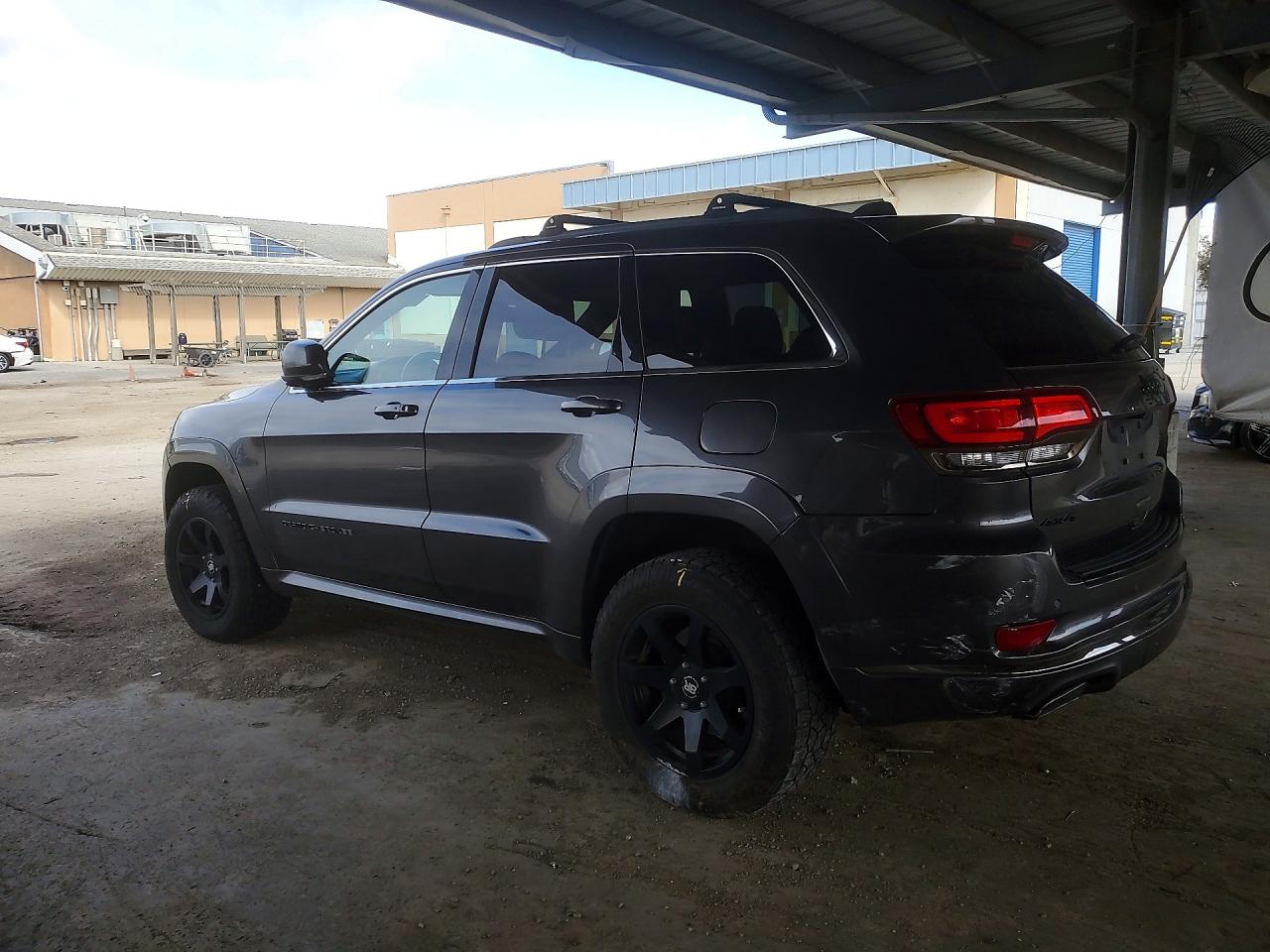 2015 Jeep Grand Cherokee Overland Gray vin: 1C4RJFCT8FC149678