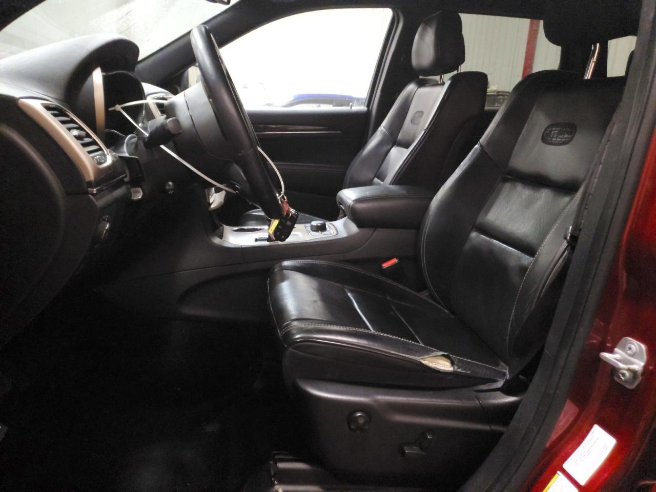 2015 Jeep Grand Cherokee Overland Maroon vin: 1C4RJFCT8FC642177