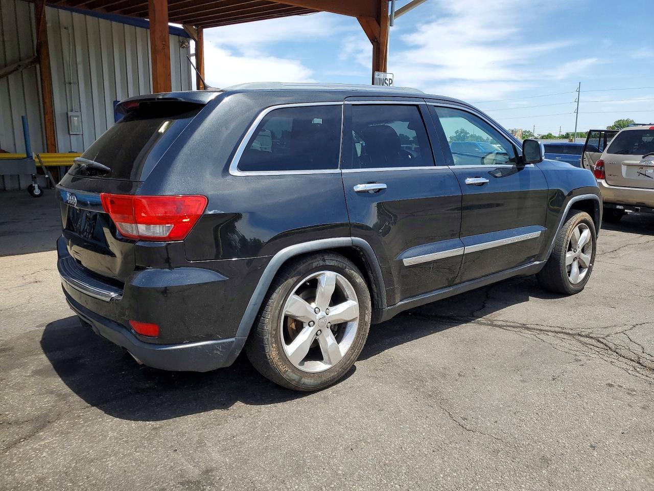 2012 Jeep Grand Cherokee Overland Черный vin: 1C4RJFCT9CC111940