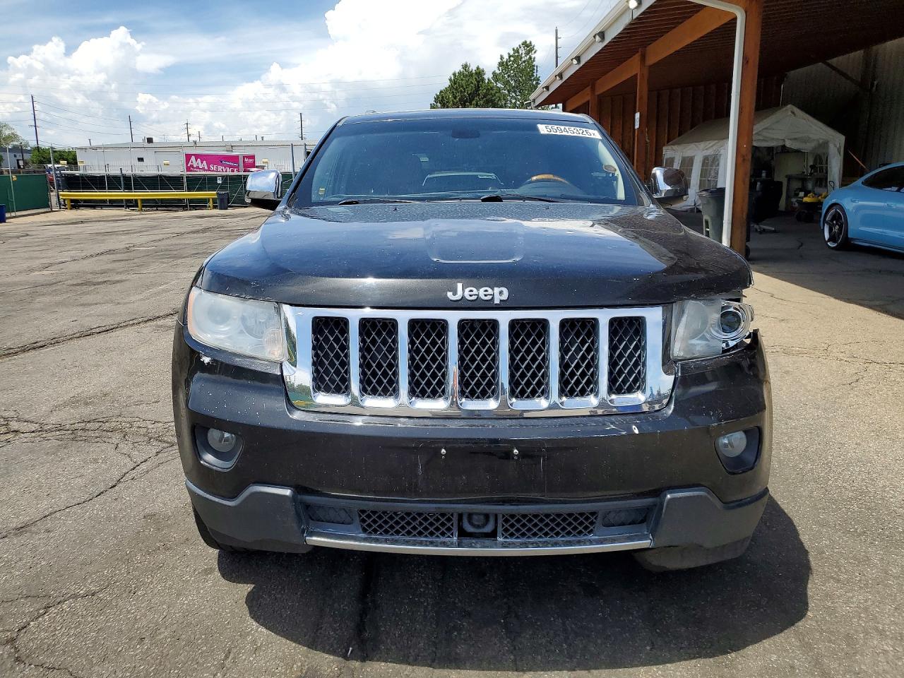 2012 Jeep Grand Cherokee Overland Черный vin: 1C4RJFCT9CC111940