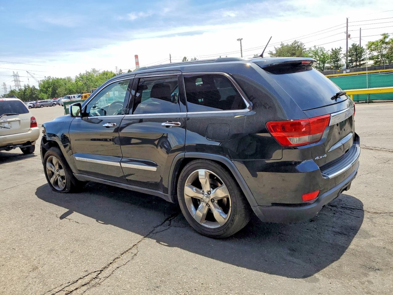 2012 Jeep Grand Cherokee Overland Черный vin: 1C4RJFCT9CC111940
