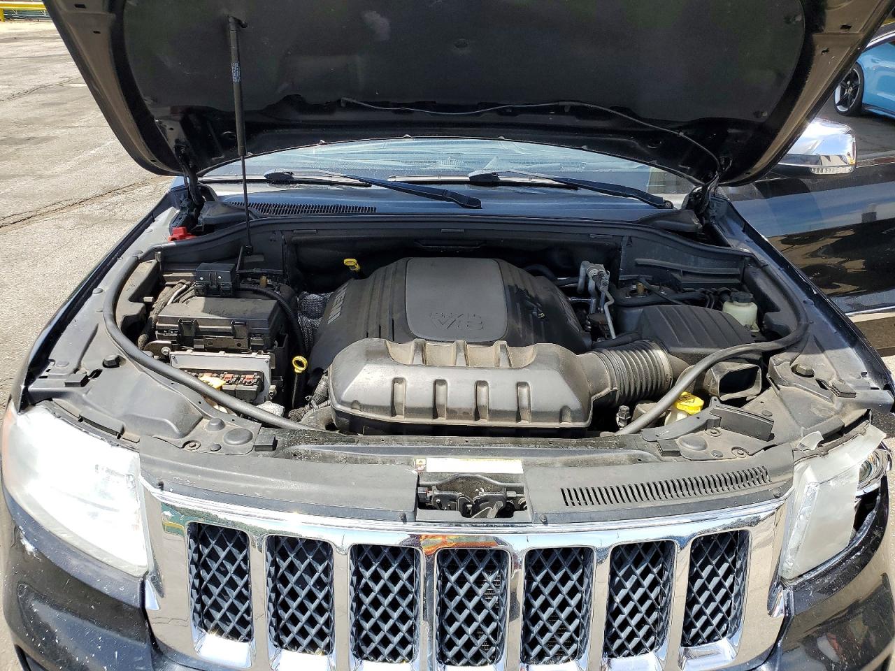 2012 Jeep Grand Cherokee Overland Черный vin: 1C4RJFCT9CC111940