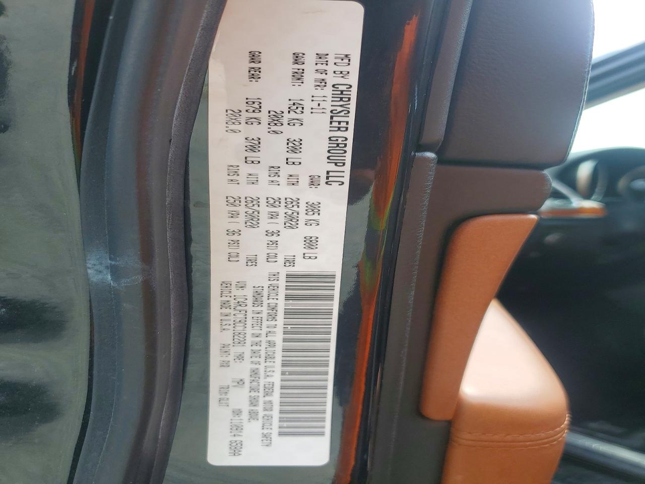 2012 Jeep Grand Cherokee Overland Black vin: 1C4RJFCT9CC182281