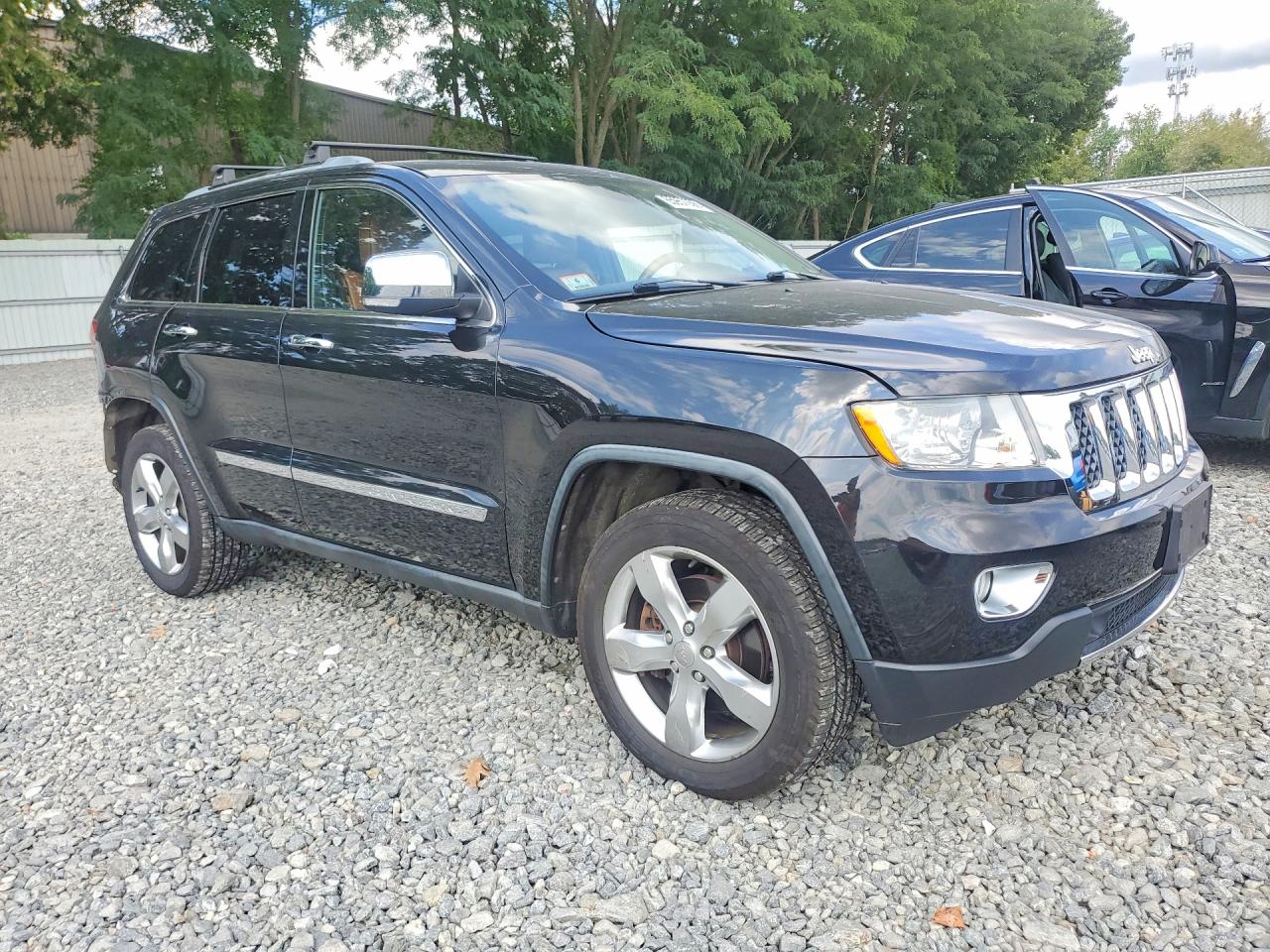 2012 Jeep Grand Cherokee Overland Black vin: 1C4RJFCT9CC182281