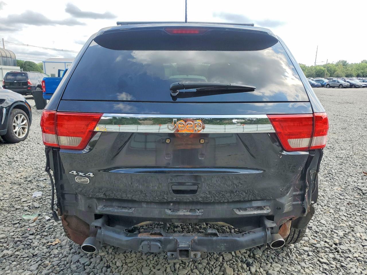 2012 Jeep Grand Cherokee Overland Black vin: 1C4RJFCT9CC182281