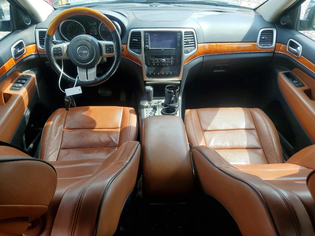 2012 Jeep Grand Cherokee Overland Black vin: 1C4RJFCT9CC182281