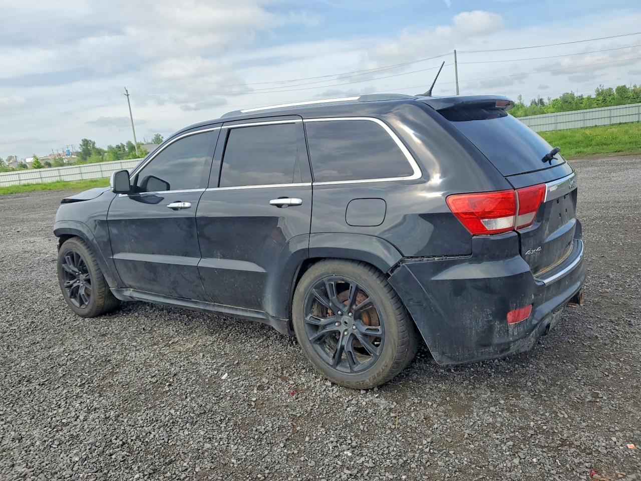 2012 Jeep Grand Cherokee Overland Черный vin: 1C4RJFCT9CC230703
