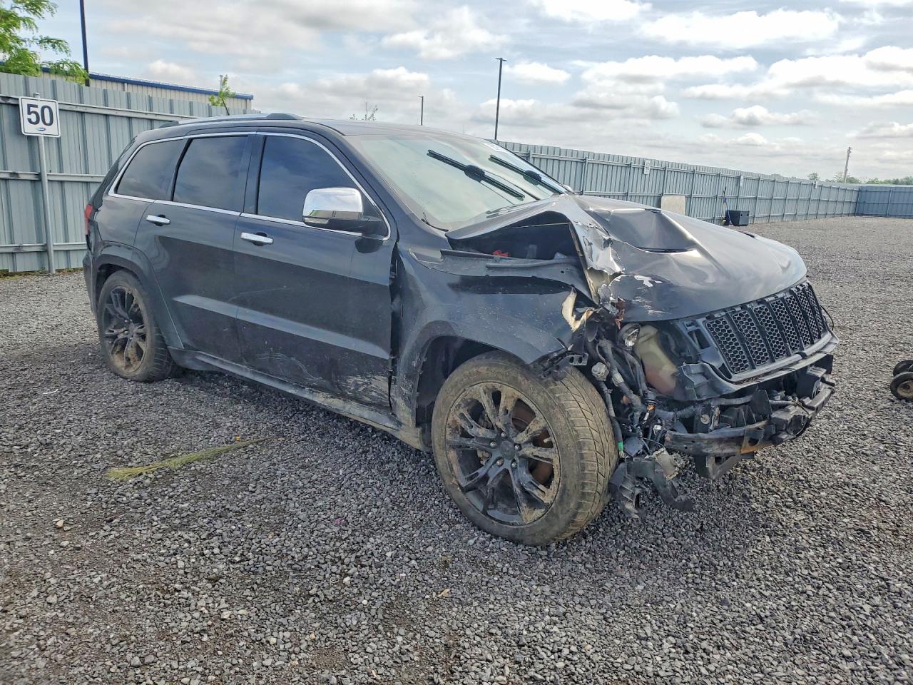 2012 Jeep Grand Cherokee Overland Черный vin: 1C4RJFCT9CC230703