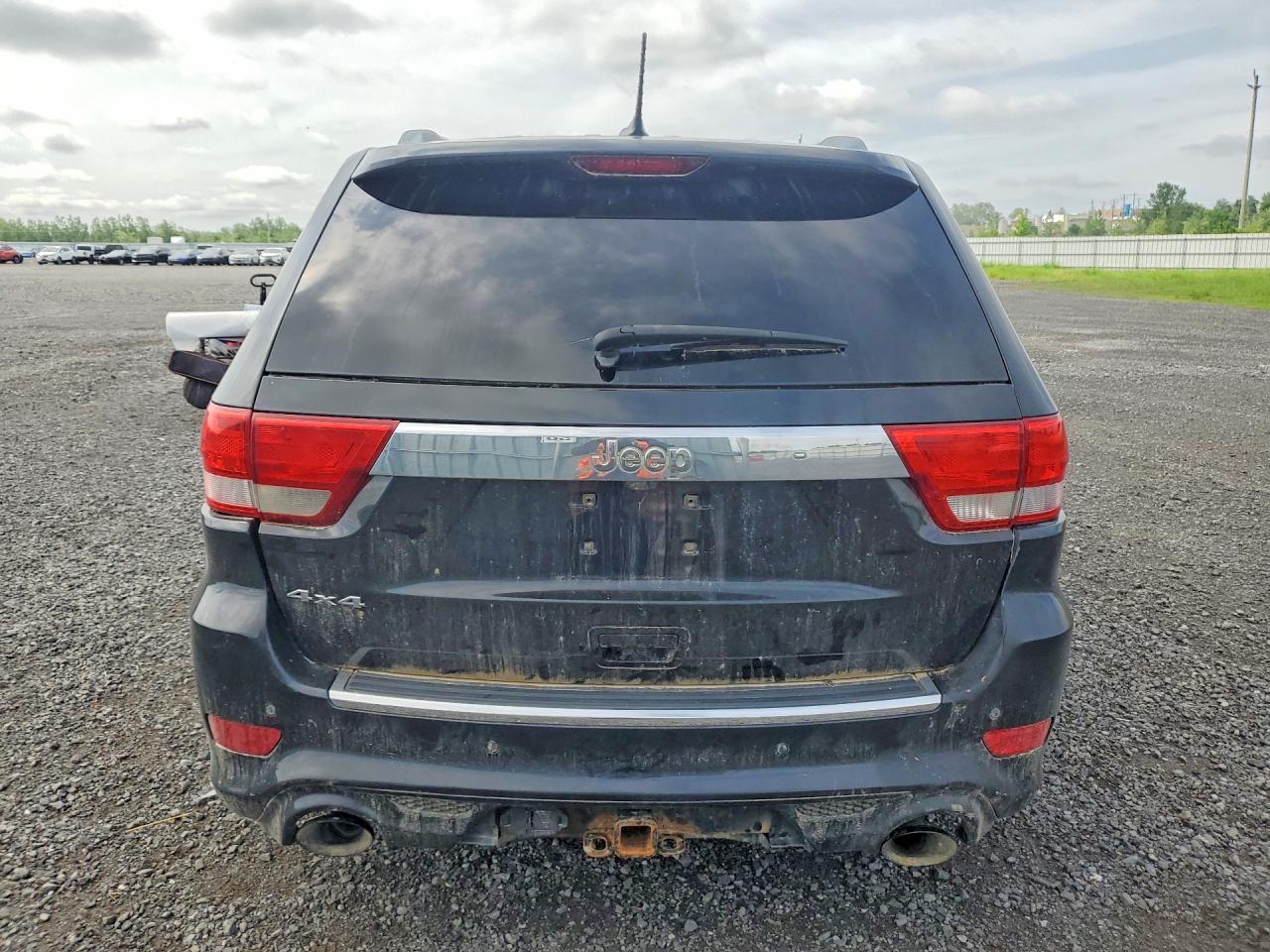 2012 Jeep Grand Cherokee Overland Черный vin: 1C4RJFCT9CC230703
