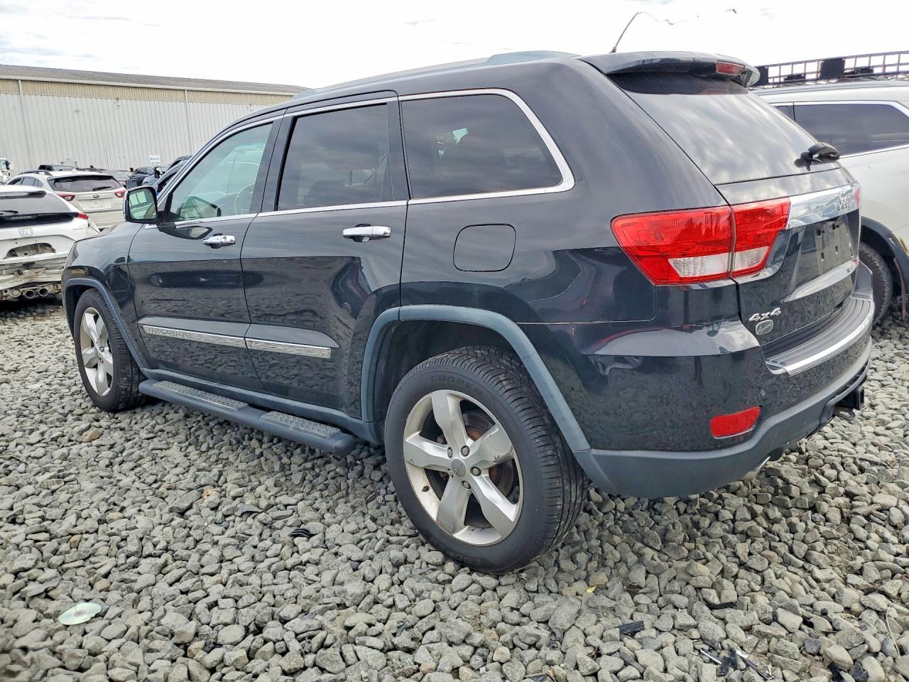 2012 Jeep Grand Cherokee Overland Черный vin: 1C4RJFCT9CC234749
