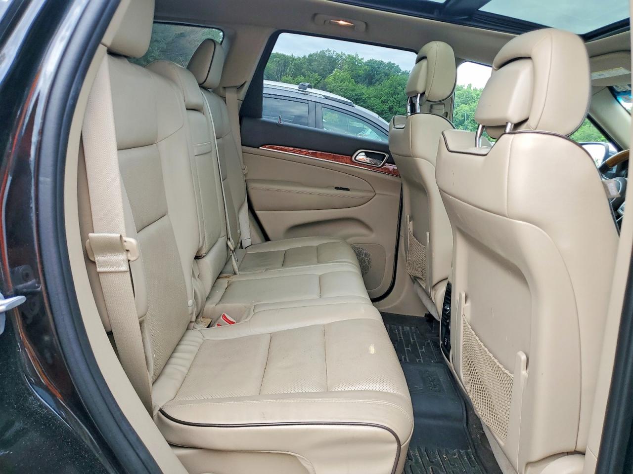 2012 Jeep Grand Cherokee Overland Черный vin: 1C4RJFCT9CC234749
