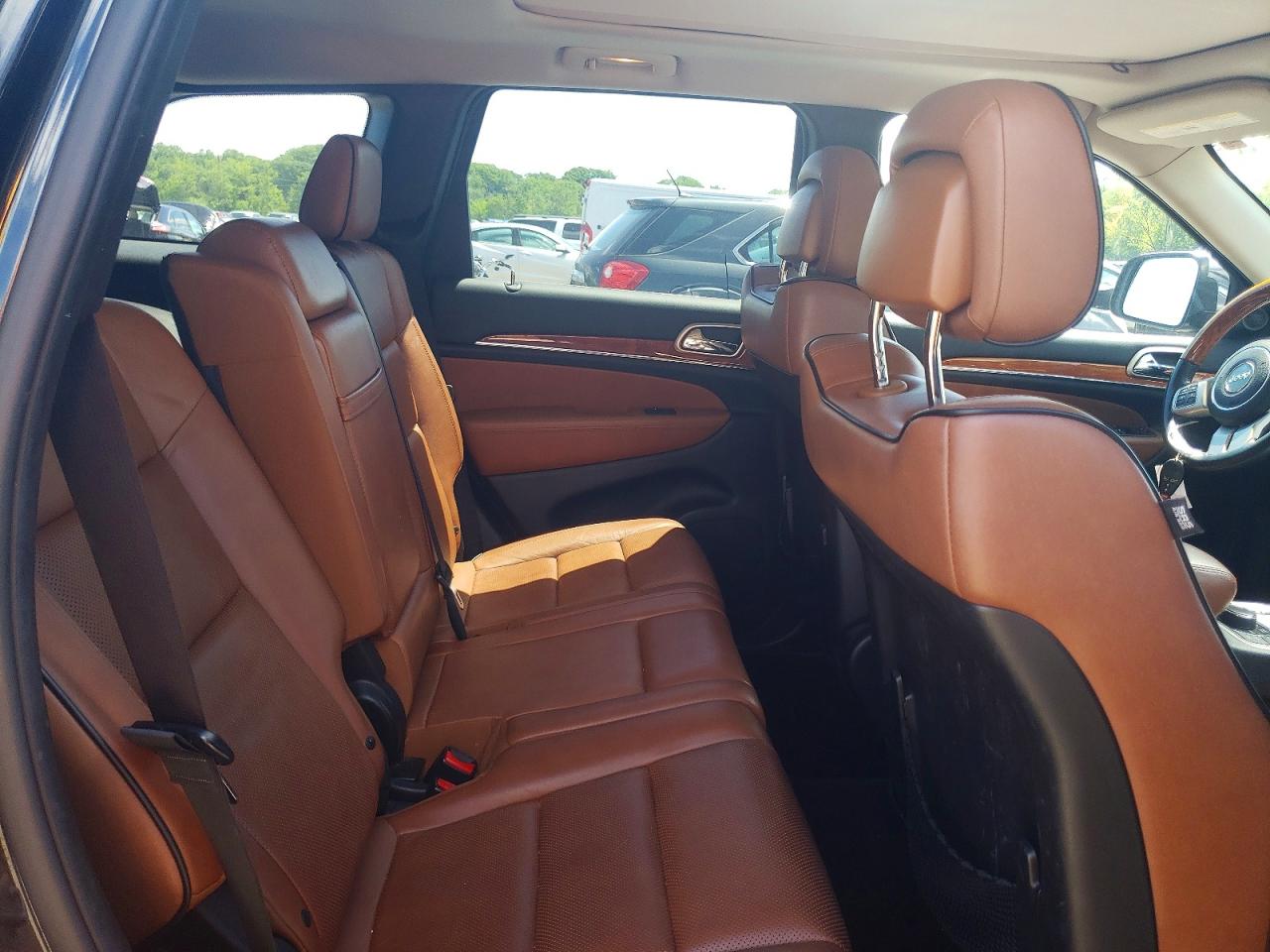 2013 Jeep Grand Cherokee Overland Black vin: 1C4RJFCT9DC620573