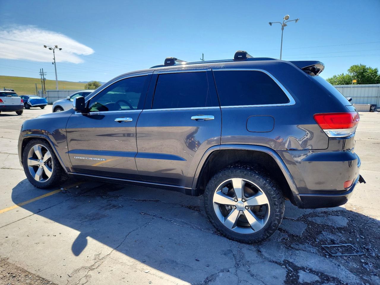 2015 Jeep Grand Cherokee Overland Charcoal vin: 1C4RJFCT9FC951575