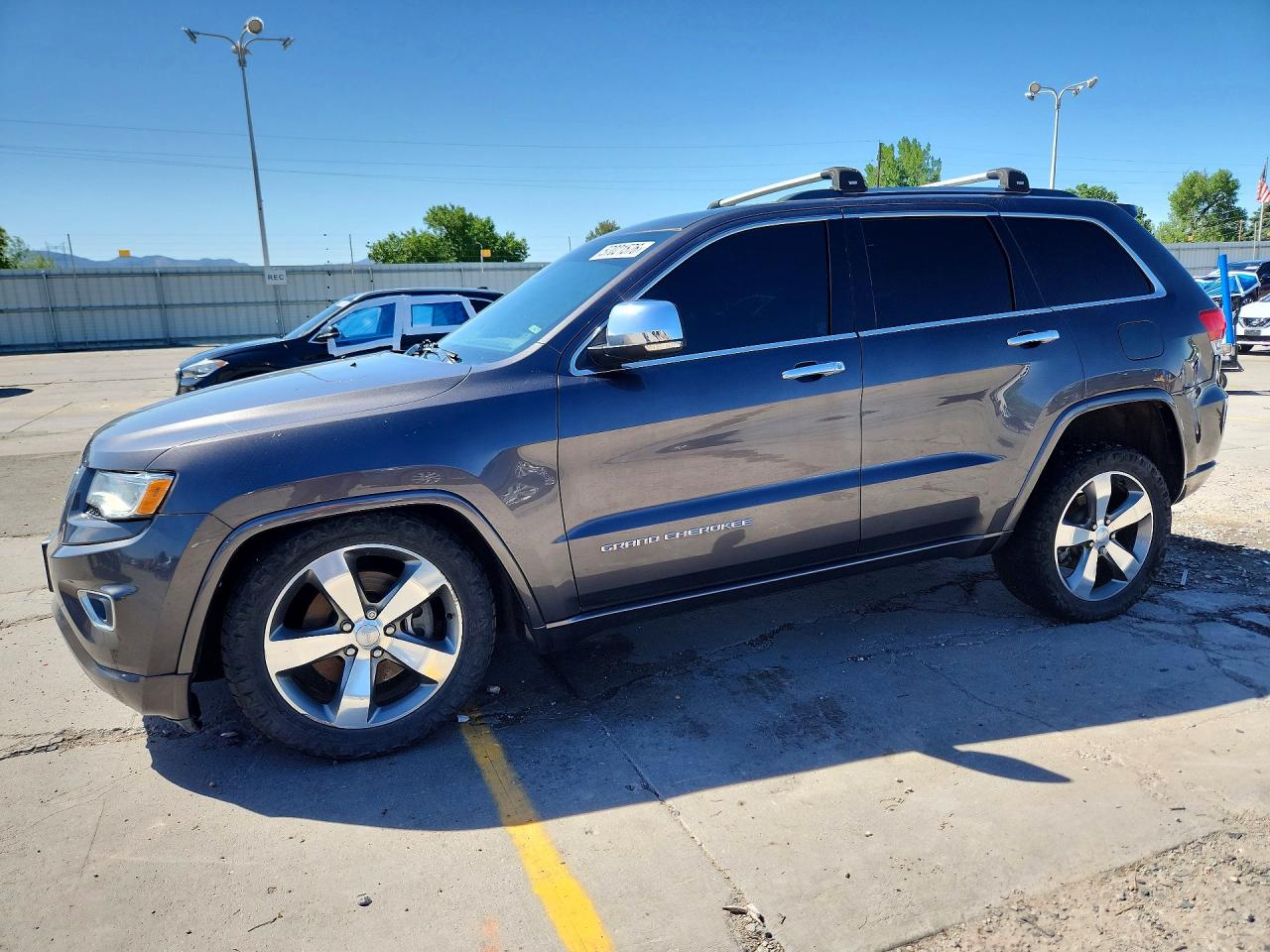 2015 Jeep Grand Cherokee Overland Charcoal vin: 1C4RJFCT9FC951575