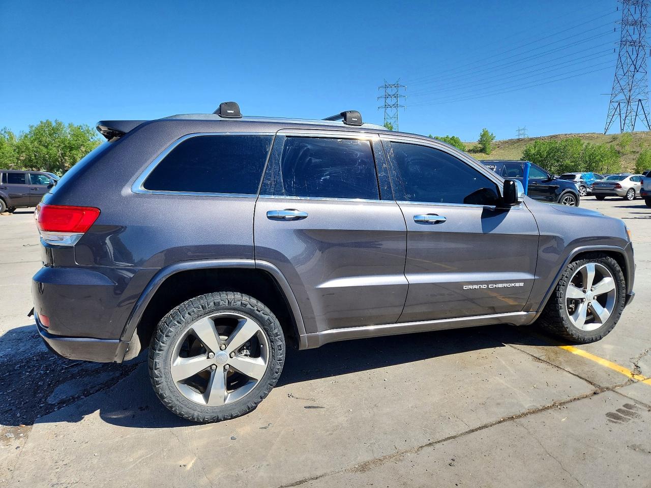2015 Jeep Grand Cherokee Overland Charcoal vin: 1C4RJFCT9FC951575