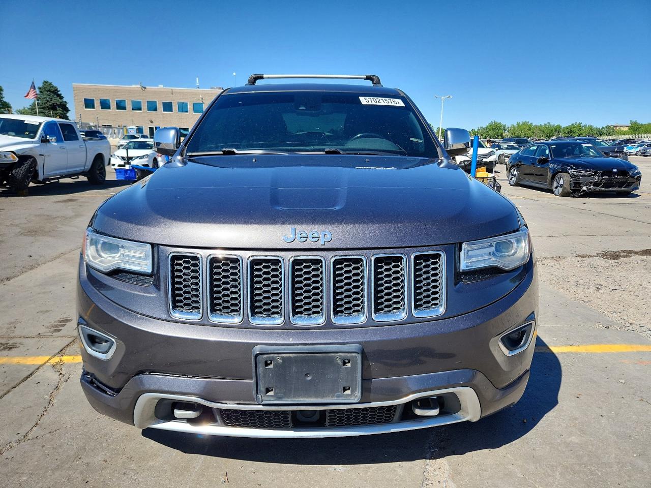 2015 Jeep Grand Cherokee Overland Charcoal vin: 1C4RJFCT9FC951575