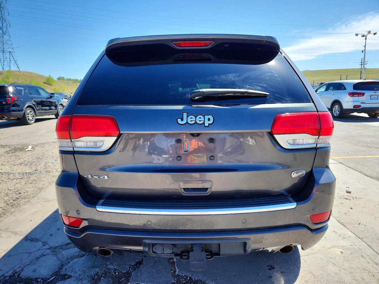 2015 Jeep Grand Cherokee Overland Charcoal vin: 1C4RJFCT9FC951575