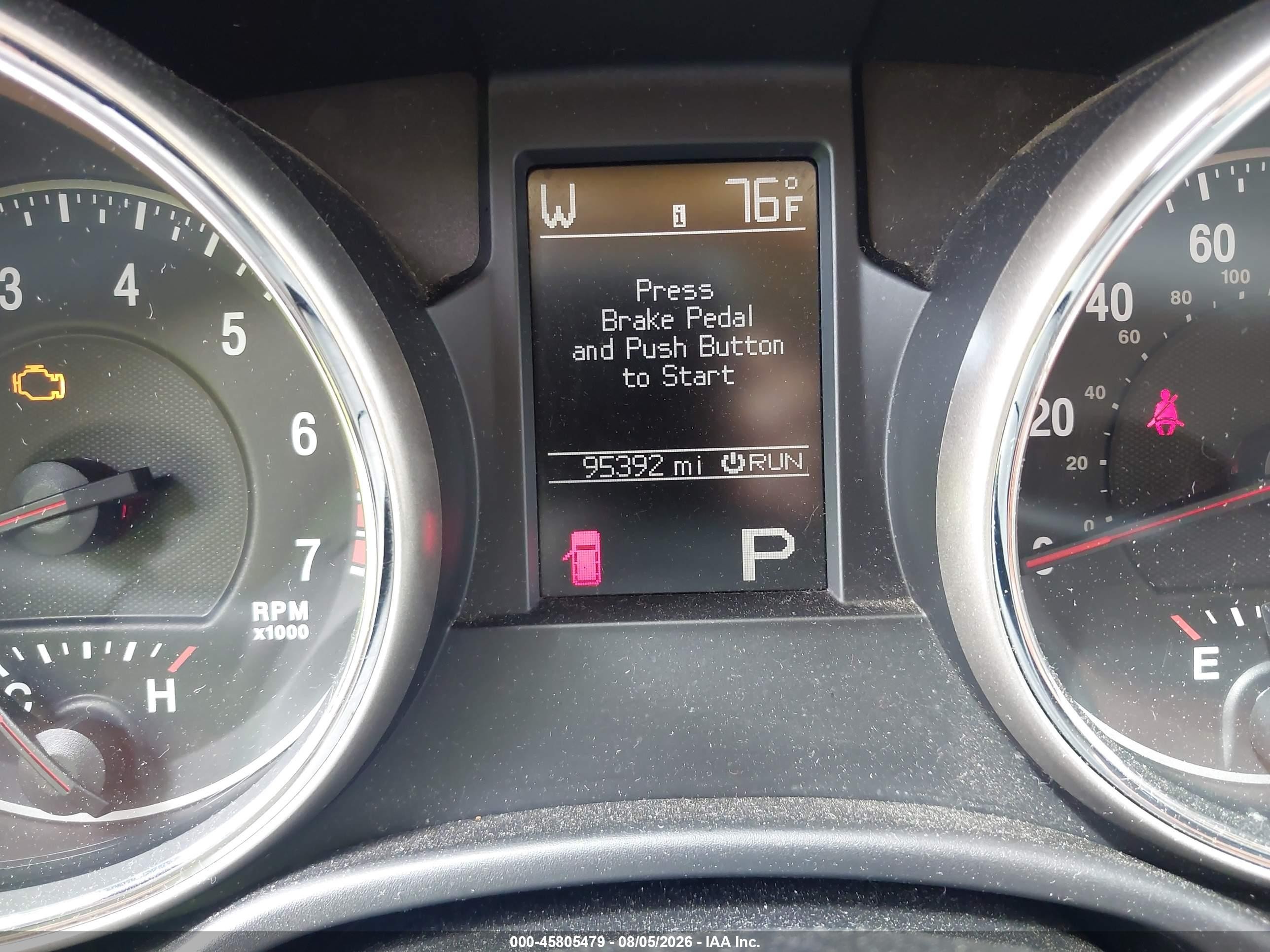 2012 Jeep Grand Cherokee Overland Red vin: 1C4RJFCTXCC133588