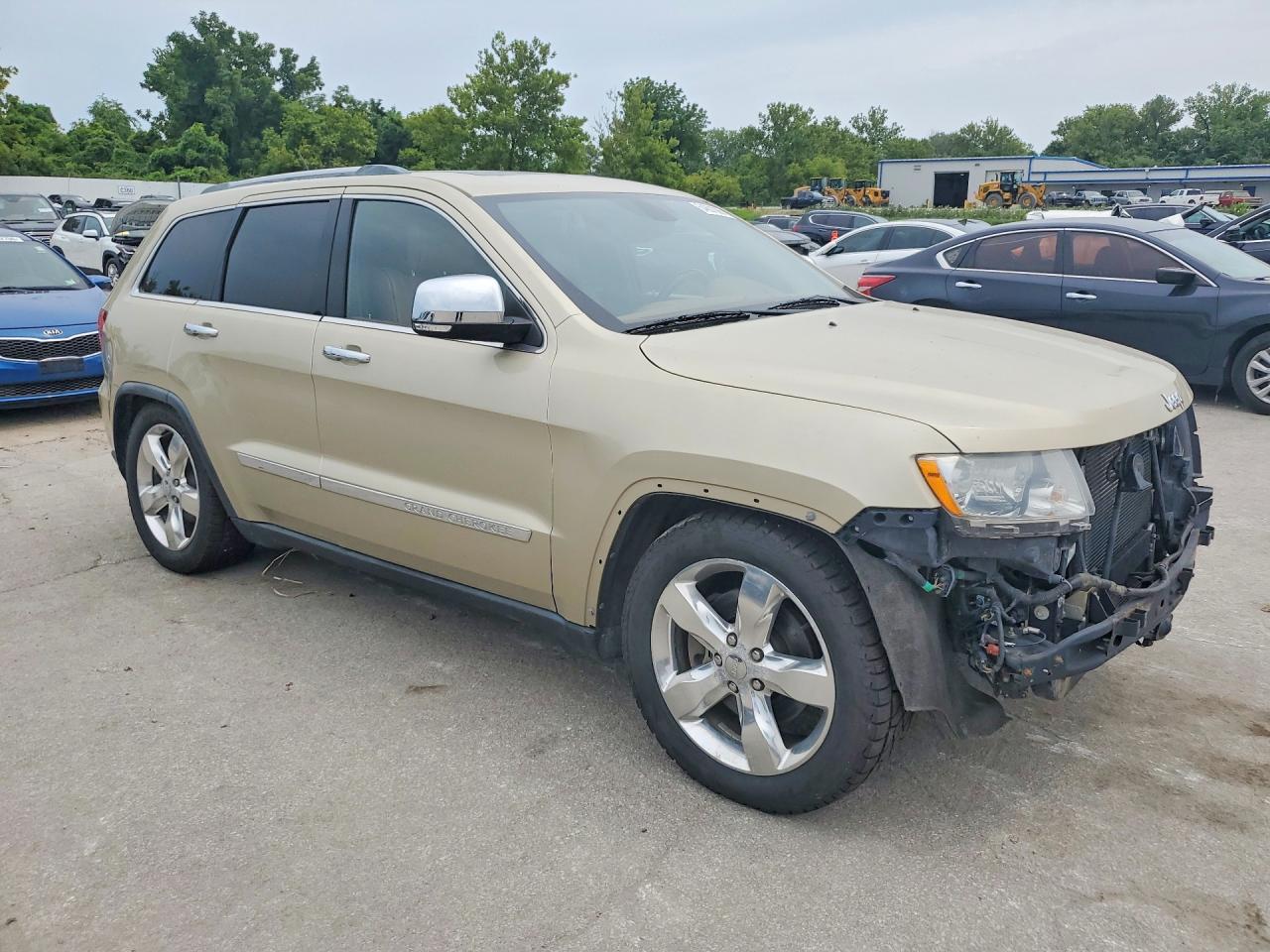 2012 Jeep Grand Cherokee Overland Gold vin: 1C4RJFCTXCC139200