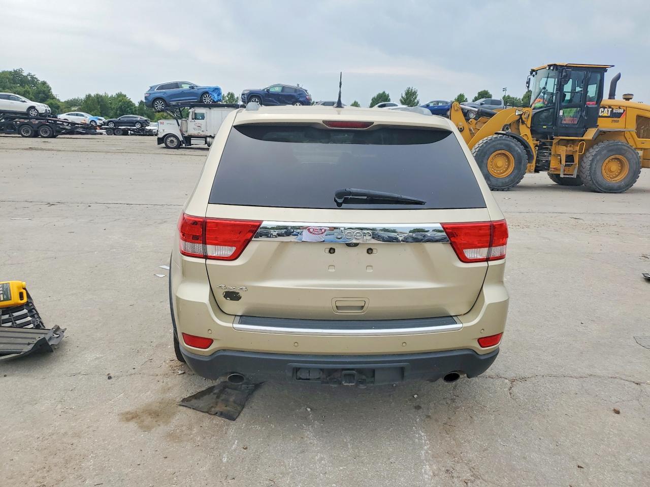 2012 Jeep Grand Cherokee Overland Gold vin: 1C4RJFCTXCC139200