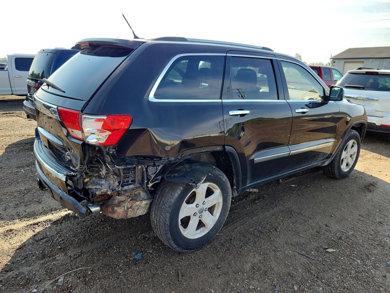 2012 Jeep Grand Cherokee Overland Black vin: 1C4RJFCTXCC240950