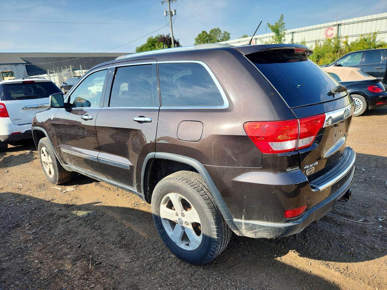 2012 Jeep Grand Cherokee Overland Black vin: 1C4RJFCTXCC240950