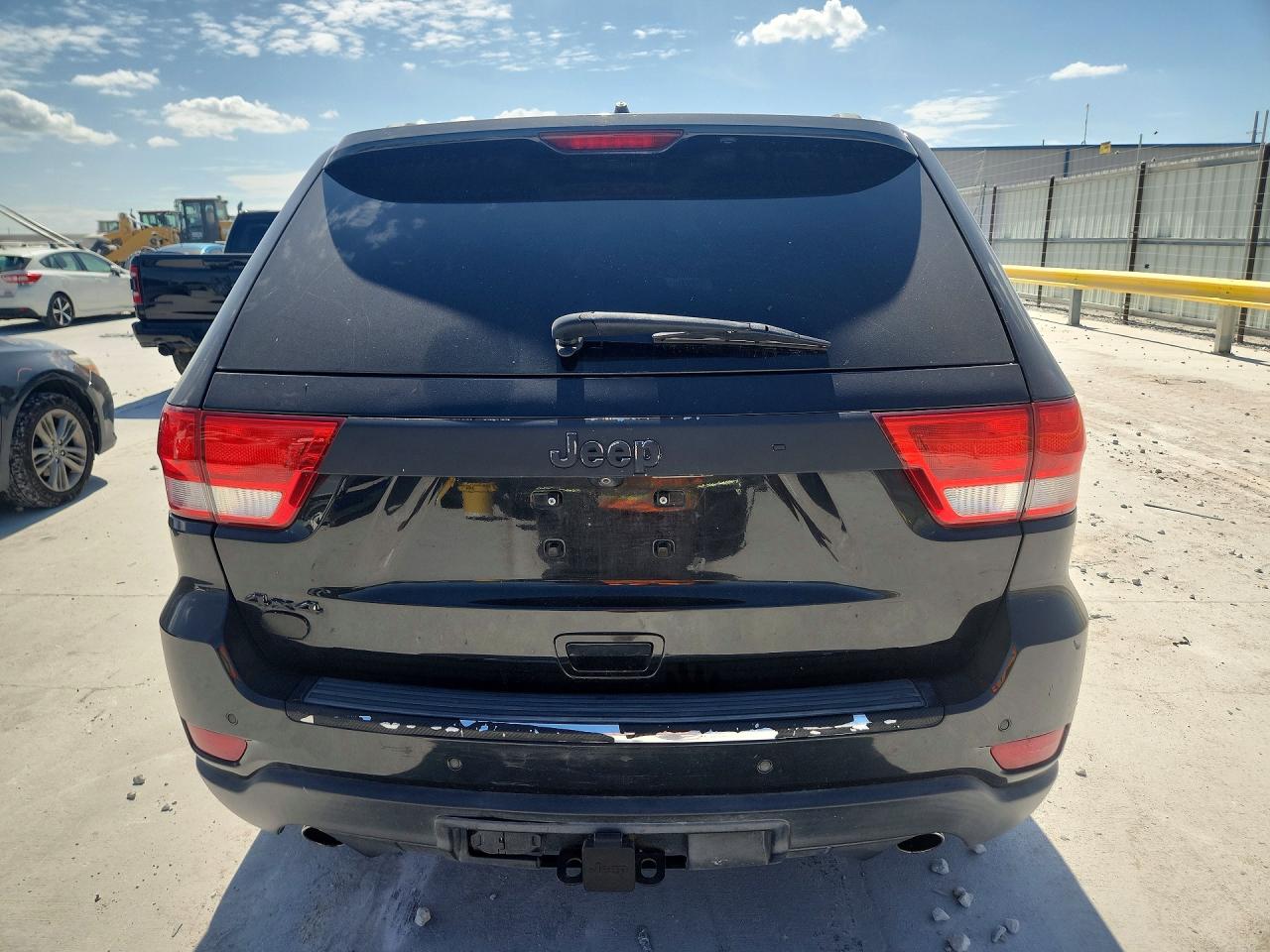 2013 Jeep Grand Cherokee Overland Black vin: 1C4RJFCTXDC560822