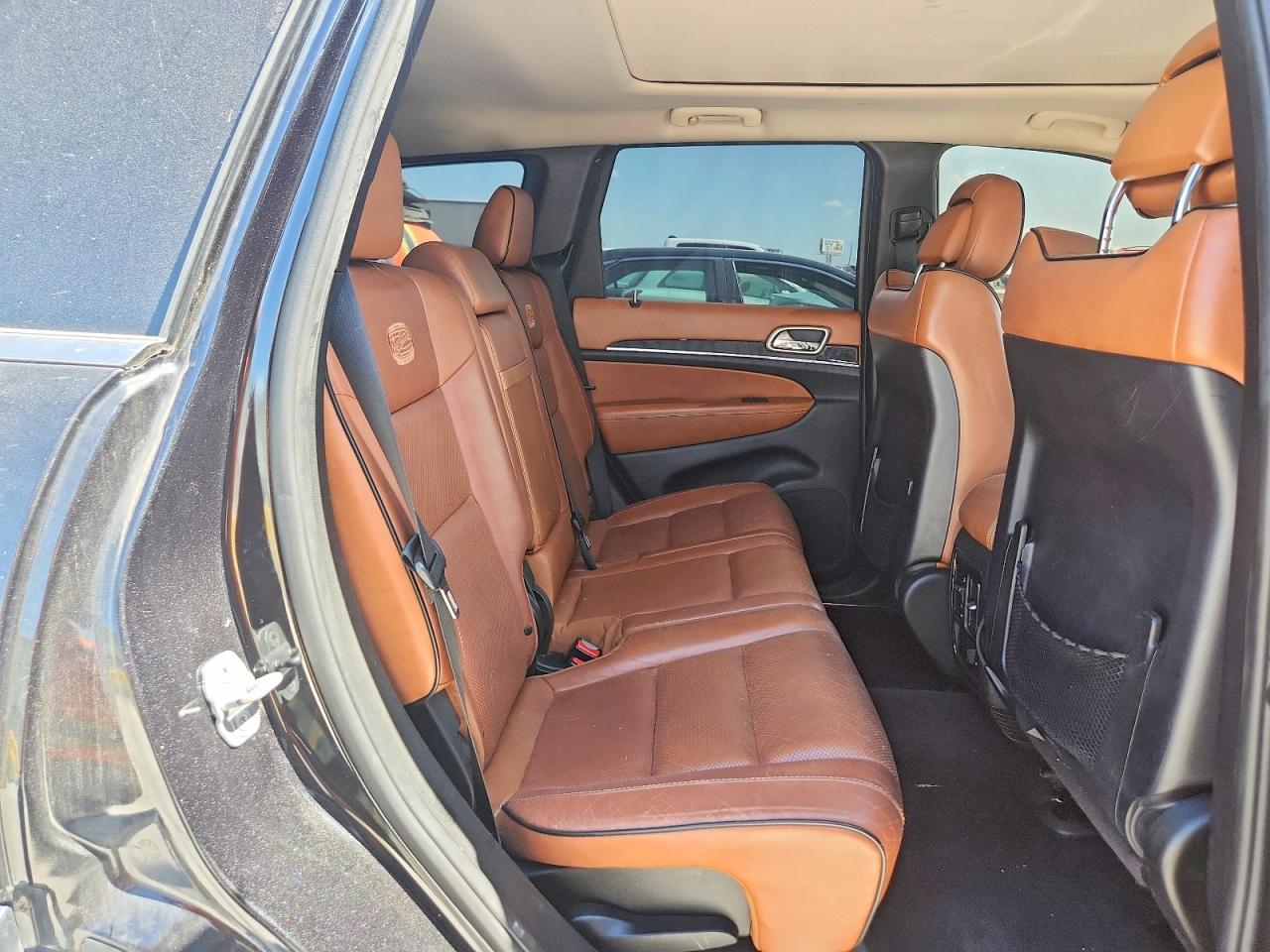 2013 Jeep Grand Cherokee Overland Black vin: 1C4RJFCTXDC560822